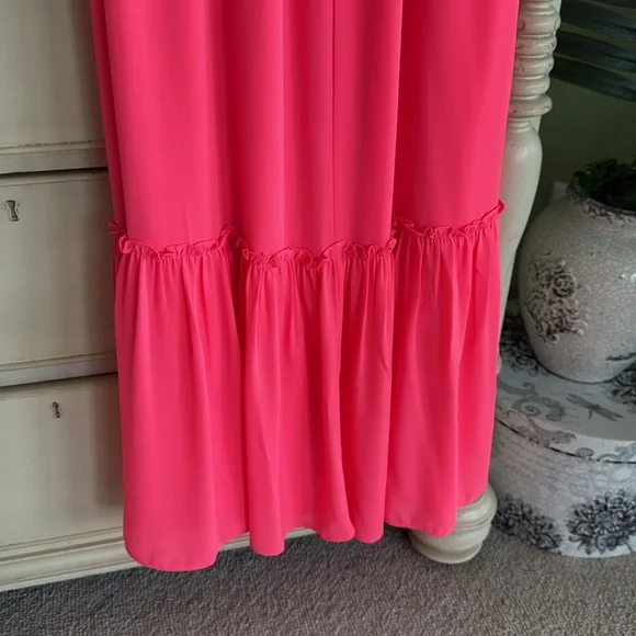 Lilly Pulitzer Adia Maxi Dress Love Potion Pink Maxi Dress size S - Picture 5 of 8